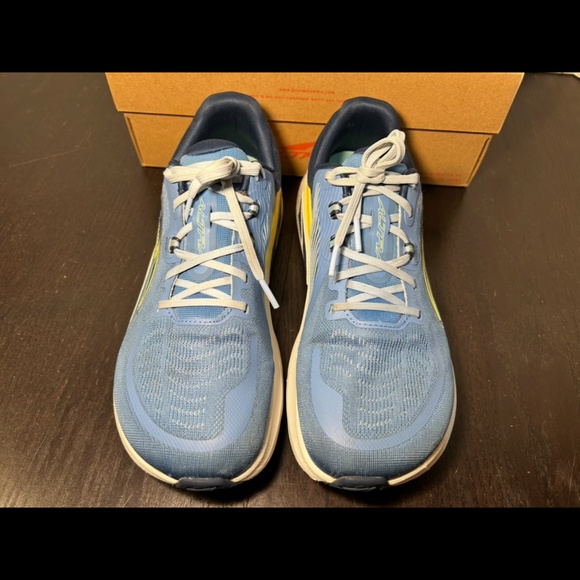 Altra Paradigm 7 Running Shoes Sneakers Blue/White/Yellow Womans 9 - Picture 4 of 16
